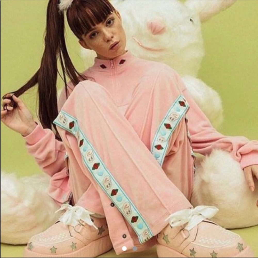 Lazy oaf X estherlovesyou sweater Sz S/M